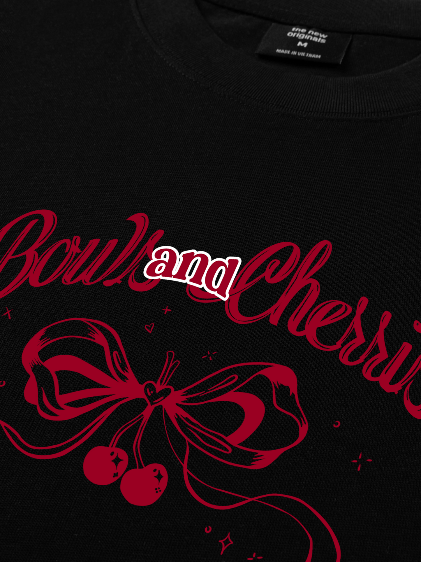 Áo Thun Relaxed Fit Daily Cuties Bows And Cherries