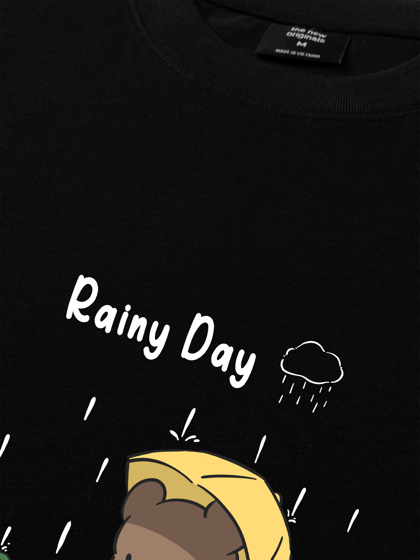 Áo Thun Relaxed Fit Teddy Land Teddy Rainy Day