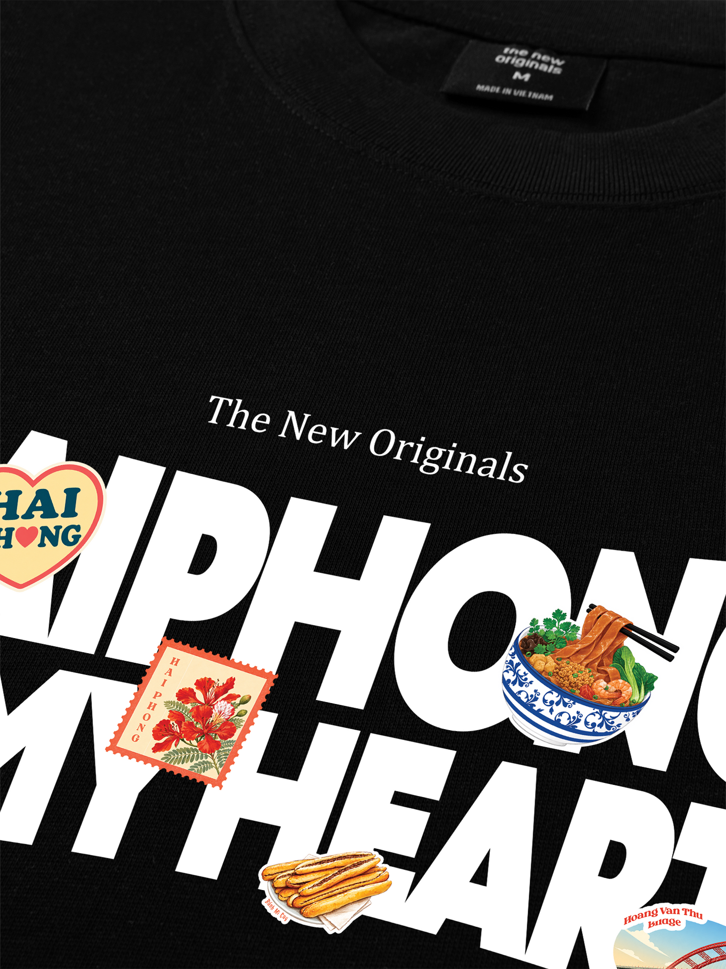 Áo Thun Relaxed Fit Hai Phong In My Heart