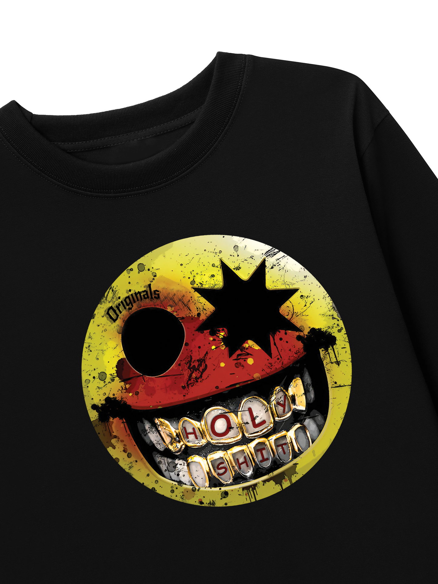 Áo Thun Dài Tay Gangster Smiley