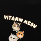 Áo Thun Relaxed Fit Four Cat Vitamin Meow