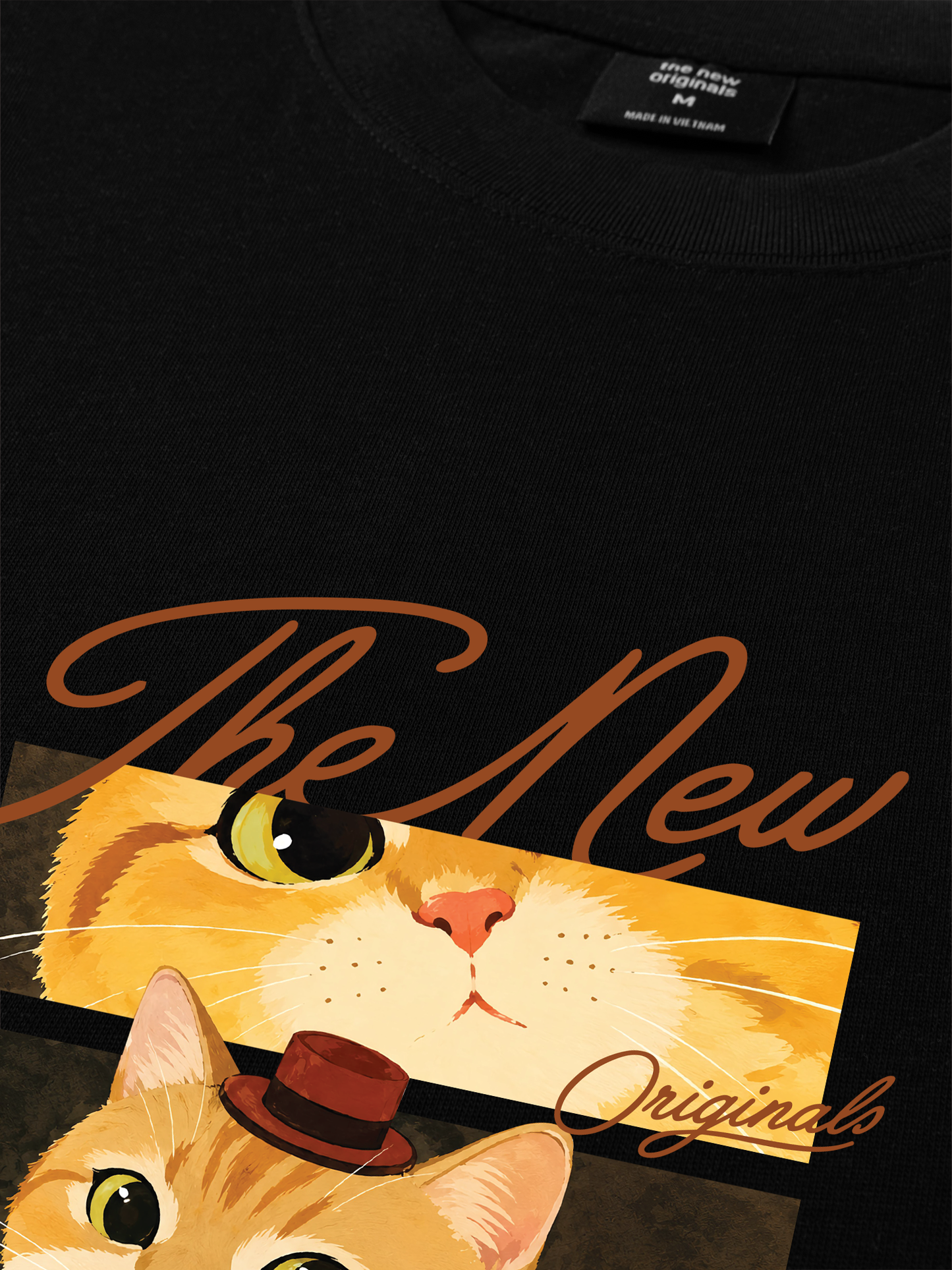 Áo Thun Relaxed Fit Fragments of Curiosity Meow