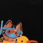 Áo Thun Relaxed Fit Summer Vibes Cat And Duck