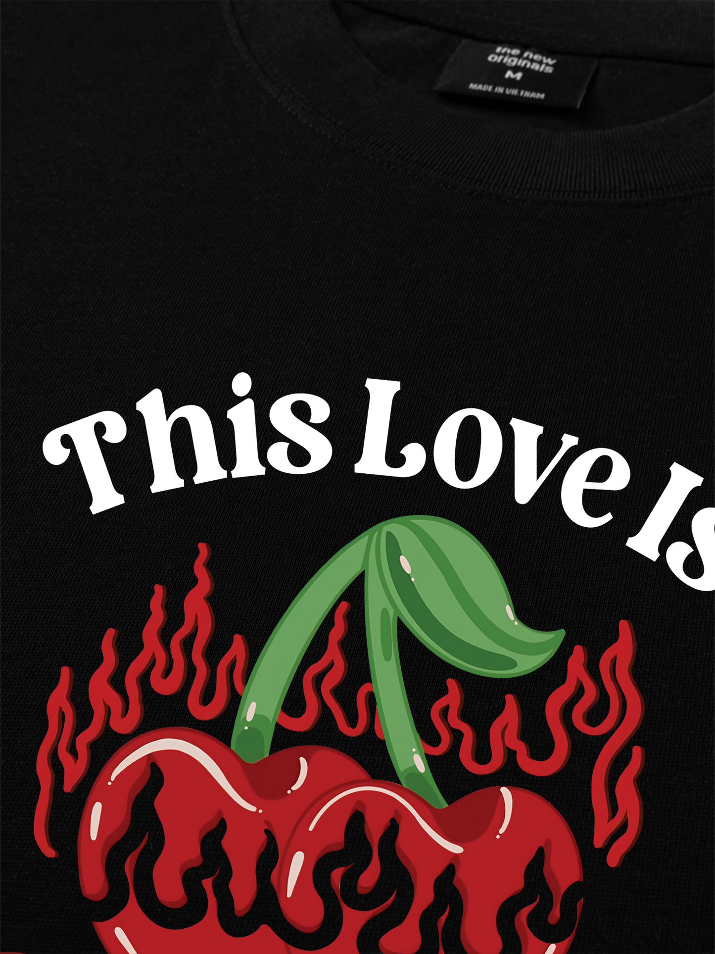 Áo Thun Relaxed Fit This Love Is Too Hot