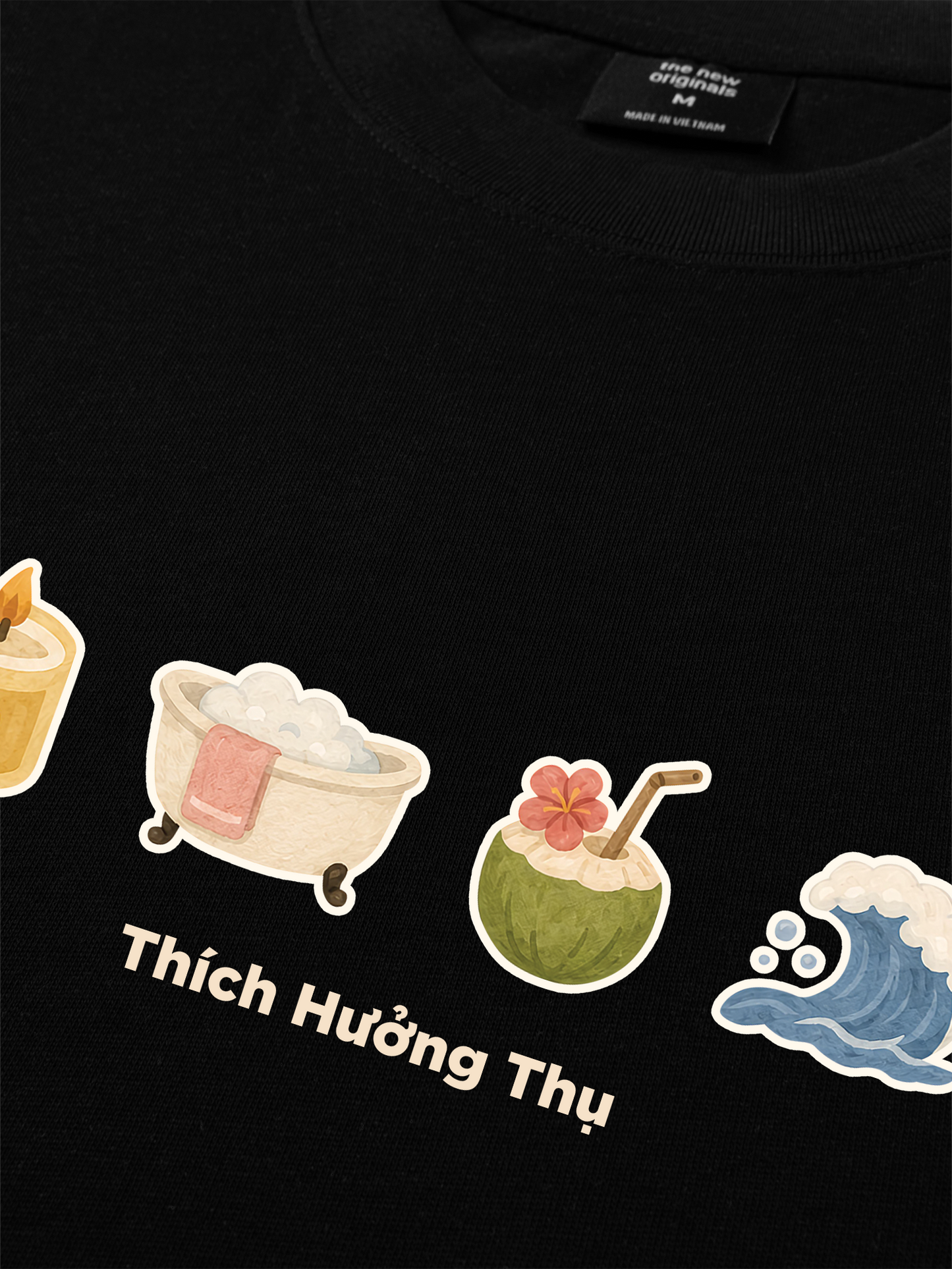 Áo Thun Relaxed Fit Thích Hưởng Thụ