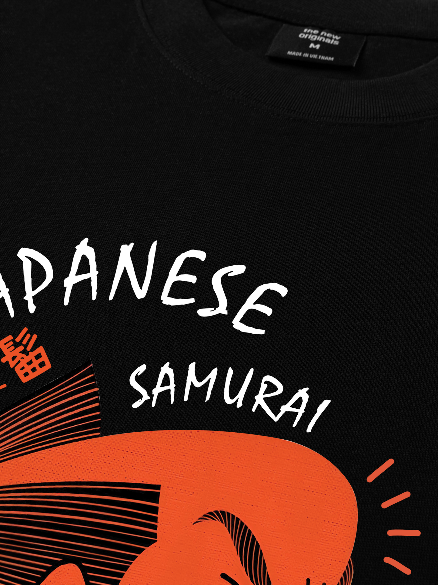 Áo Thun Relaxed Fit Japan Spirit Samurai