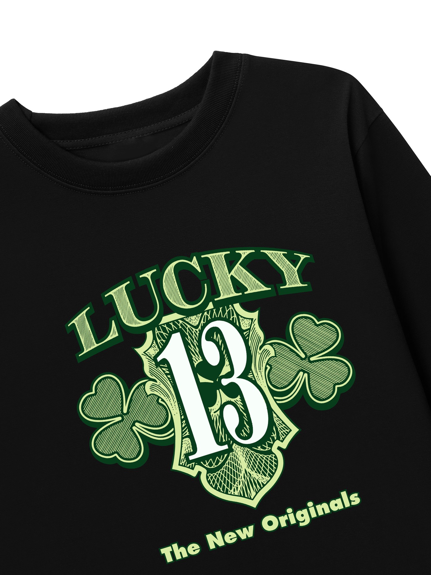 Áo Thun Dài Tay Lucky Thirdteen Clover