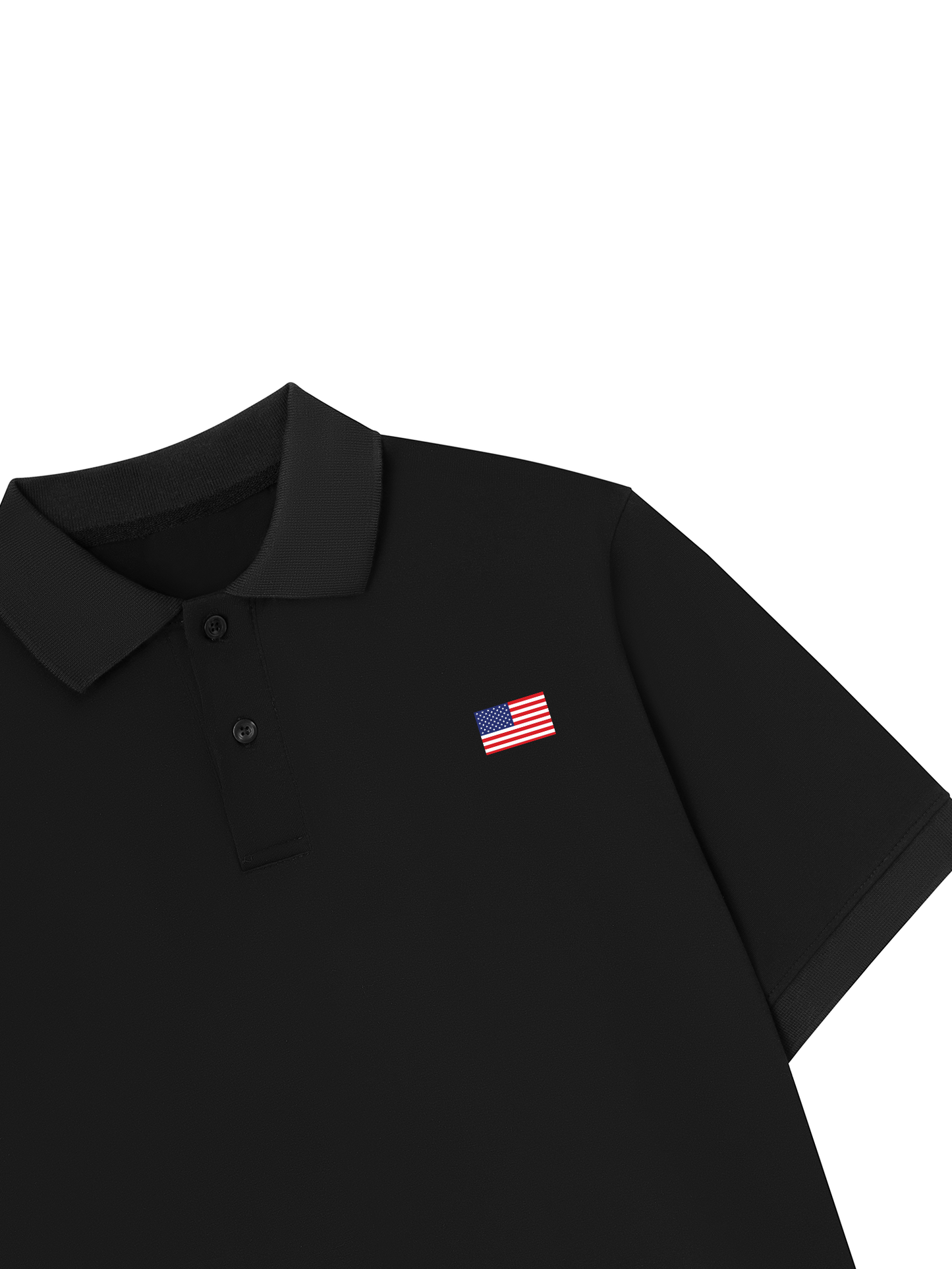 Áo Polo Relaxed Fit USA Flag