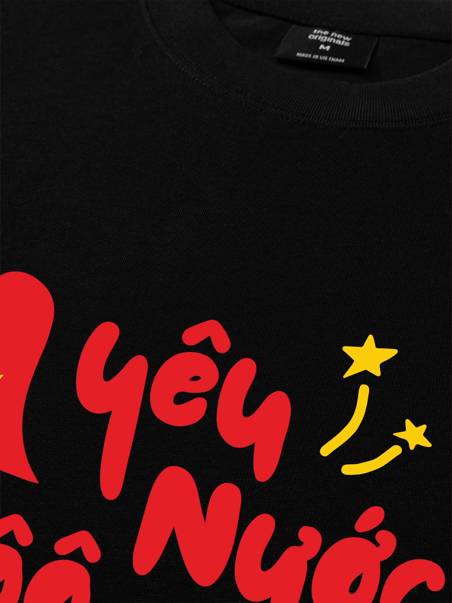 Áo Thun Relaxed Fit Yêu Nước Vô Cùng