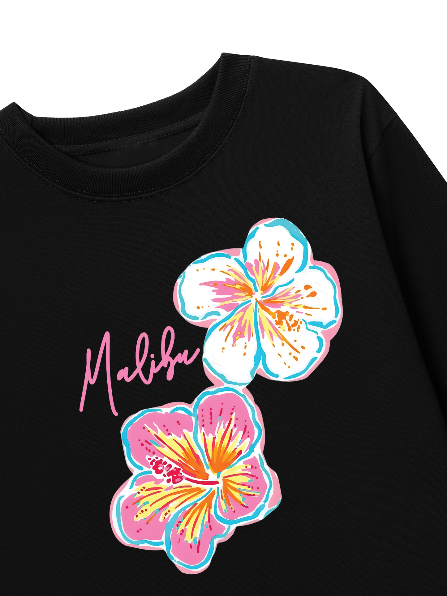Áo Thun Dài Tay Summer Vibes Malibu Floral