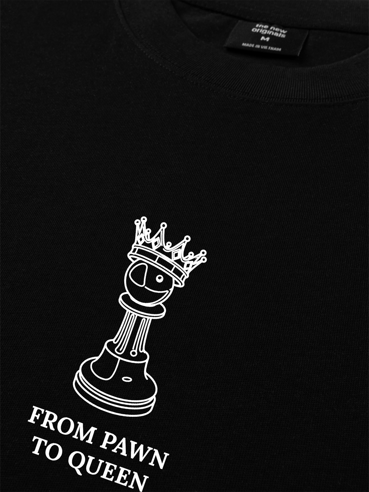 Áo Thun Relaxed Fit From Pawn To Queen