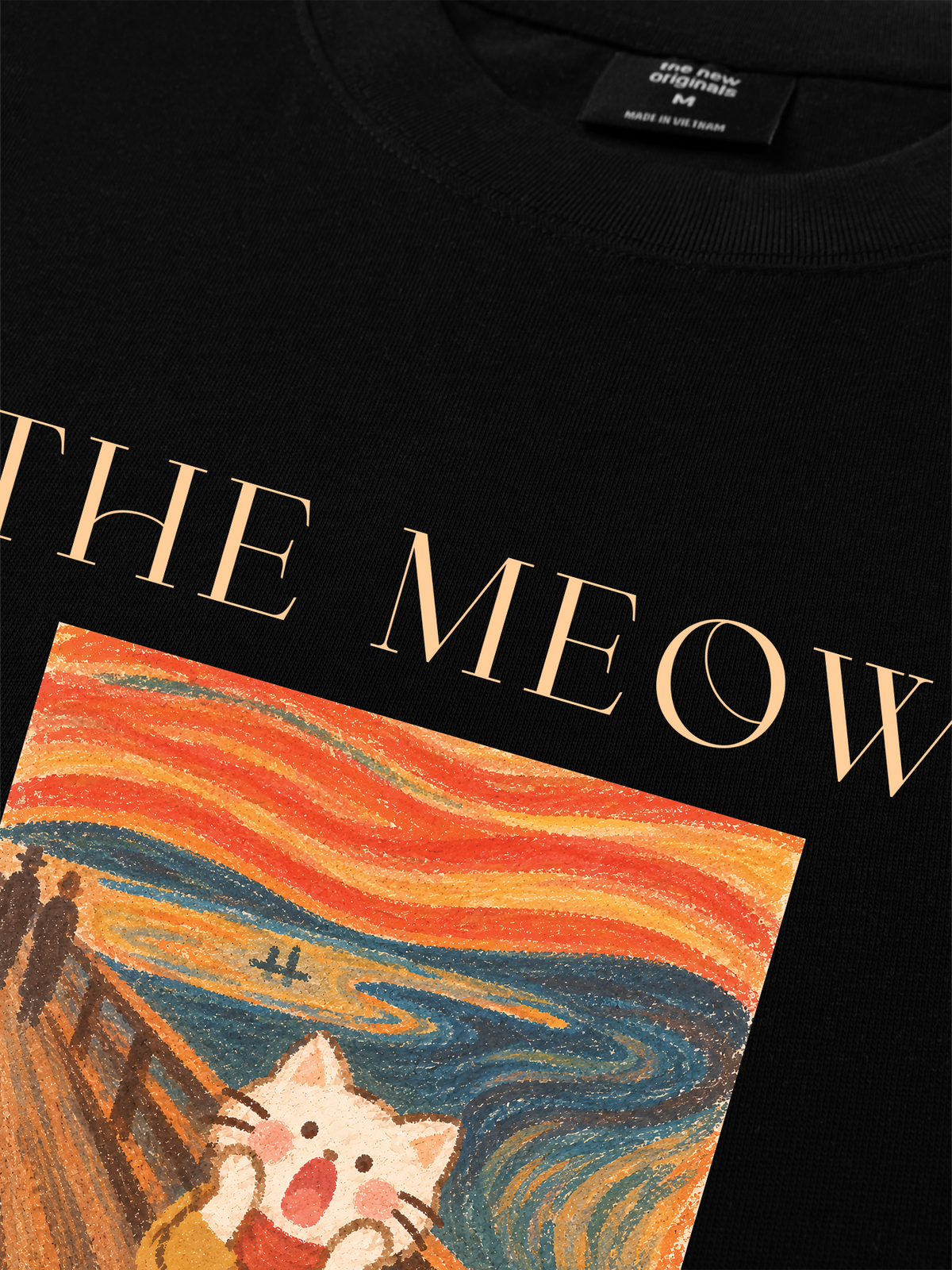 Áo Thun Relaxed Fit The Meow