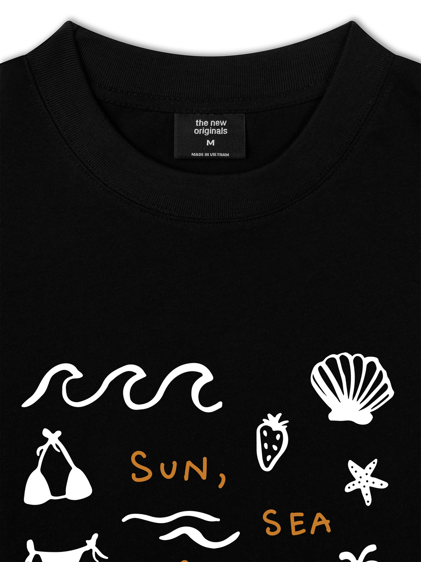 Áo Thun Relaxed Fit Sun, Sea & Self-Care
