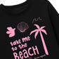 Áo Thun Dài Tay Take Me To The Beach Pink