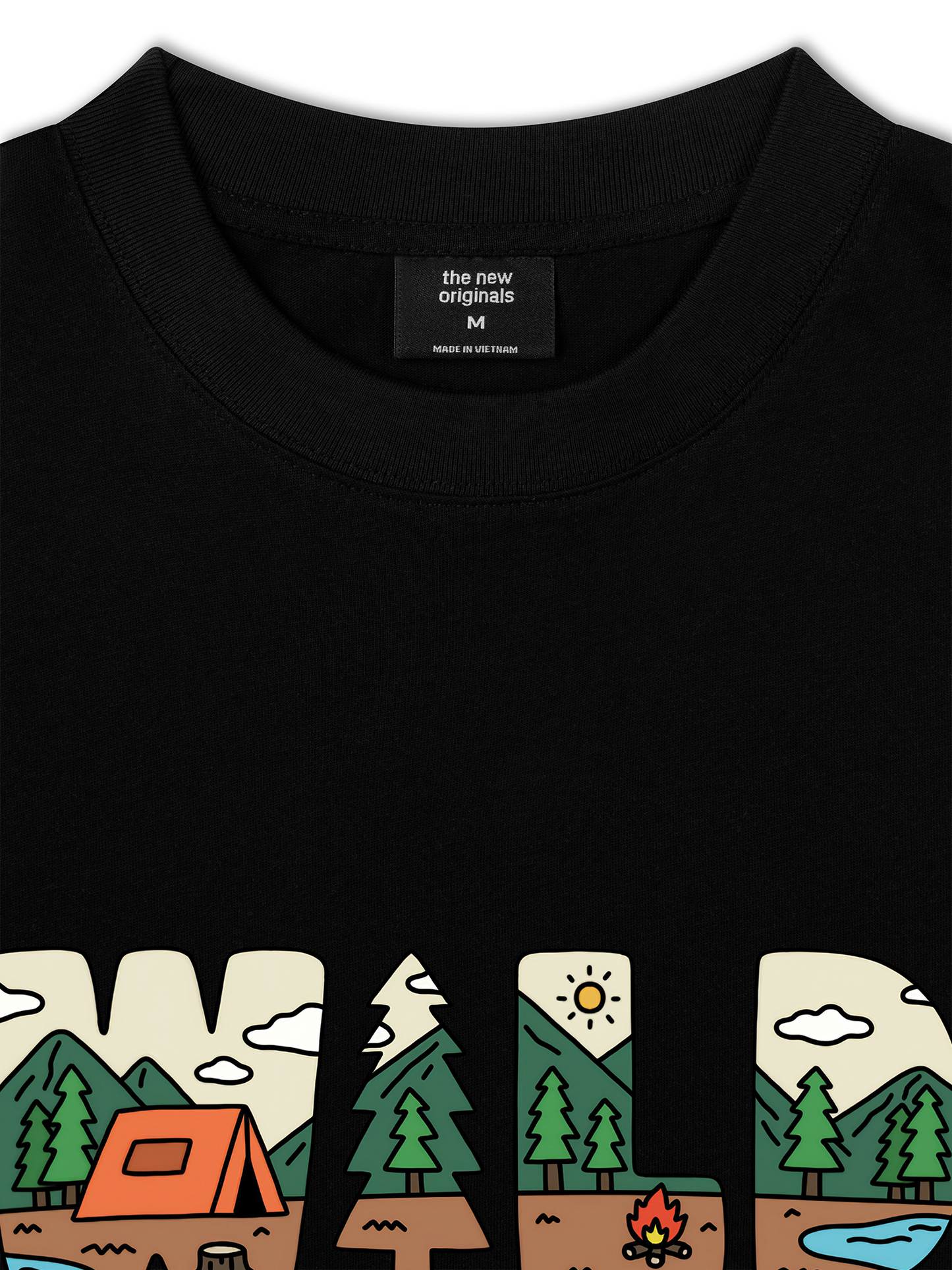 Áo Thun Relaxed Fit WILD