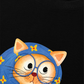 Áo Thun Relaxed Fit Clephane Meow