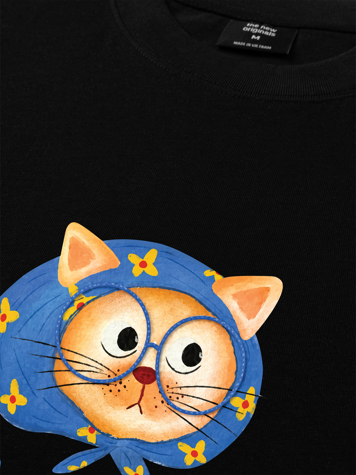 Áo Thun Relaxed Fit Clephane Meow