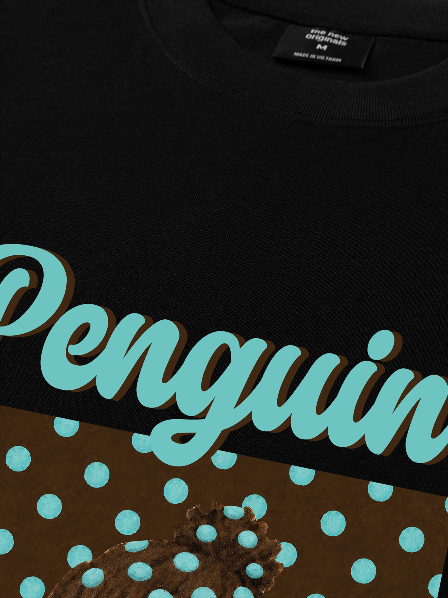Áo Thun Relaxed Fit Animal Mood Cozy Penguin