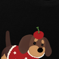 Áo Thun Relaxed Fit Animal Cute Puppy With Cherry