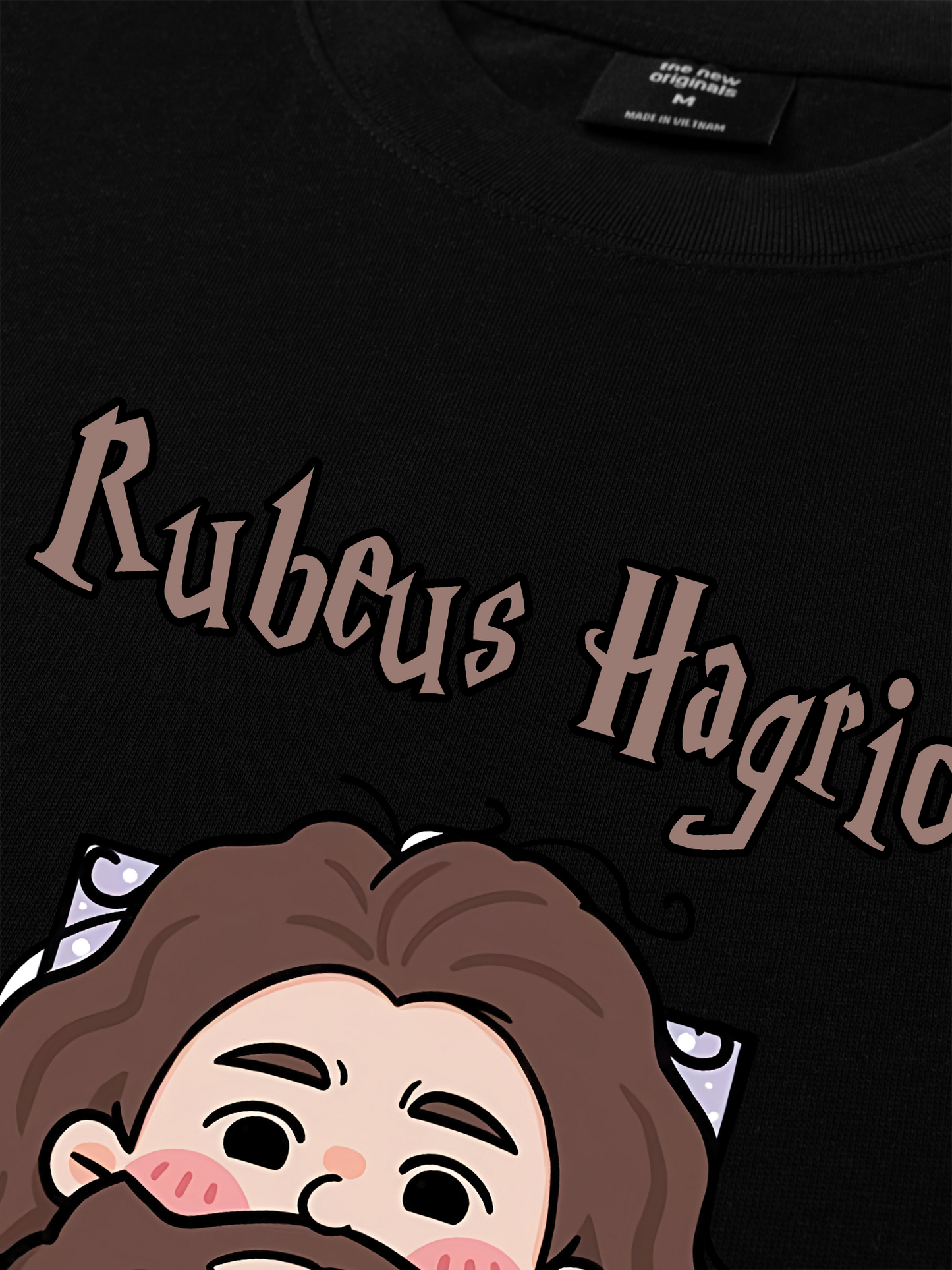 Áo Thun Relaxed Fit Harry Potter Rubeus Hagrid