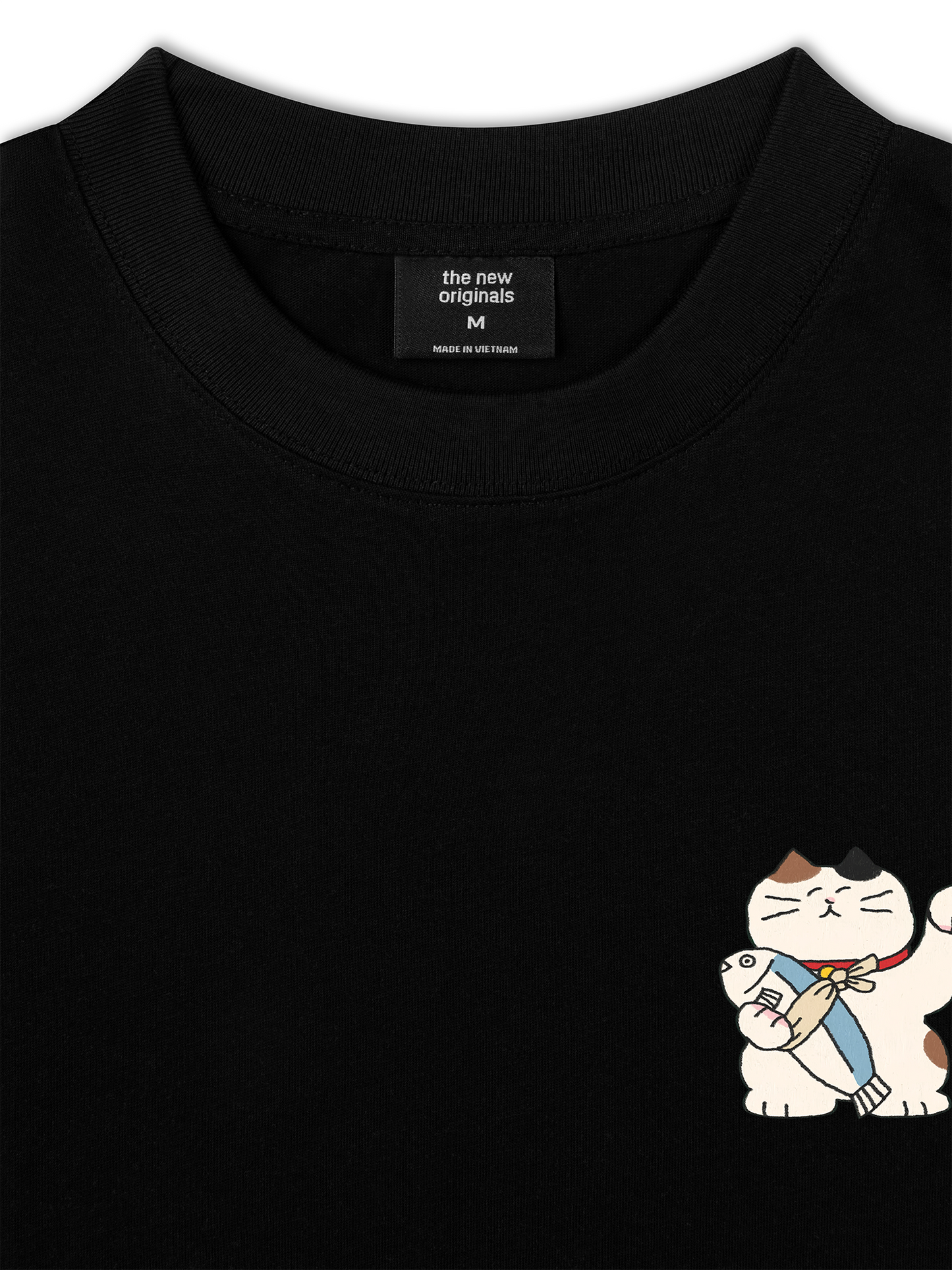 Áo Thun Relaxed Fit Maneki Neko