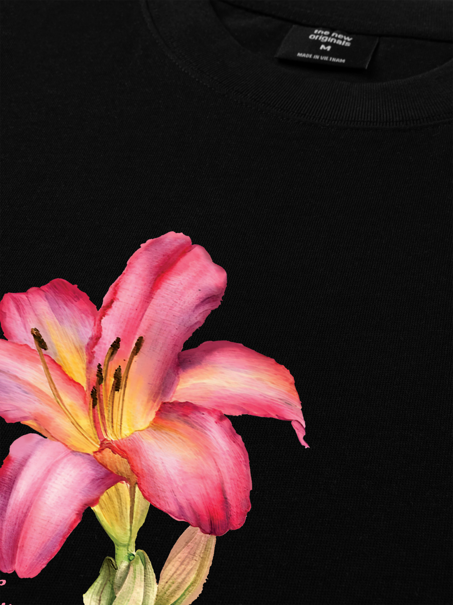Áo Thun Relaxed Fit Lily Language