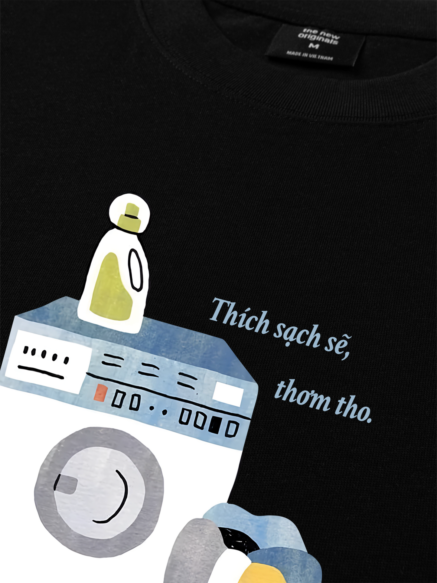 Áo Thun Relaxed Fit Thích Sạch Sẽ Thơm Tho