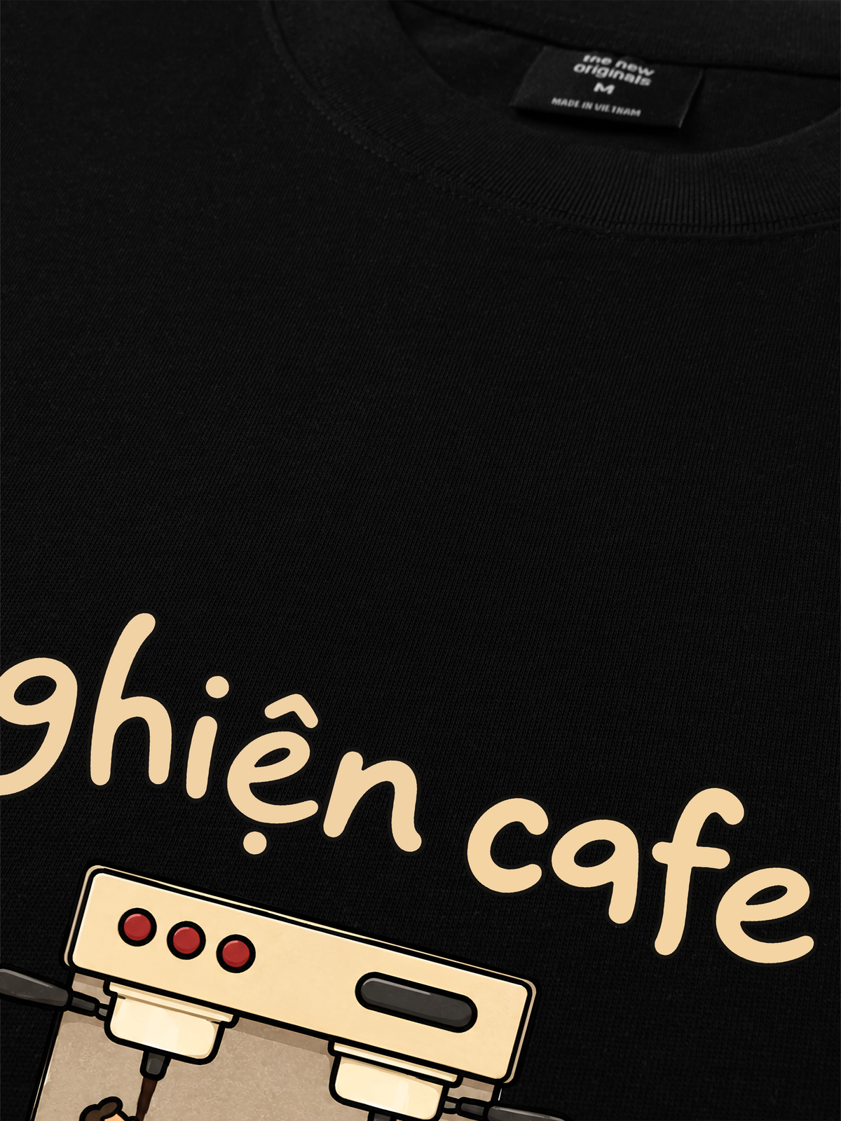 Áo Thun Relaxed Fit Nghiện Cafe
