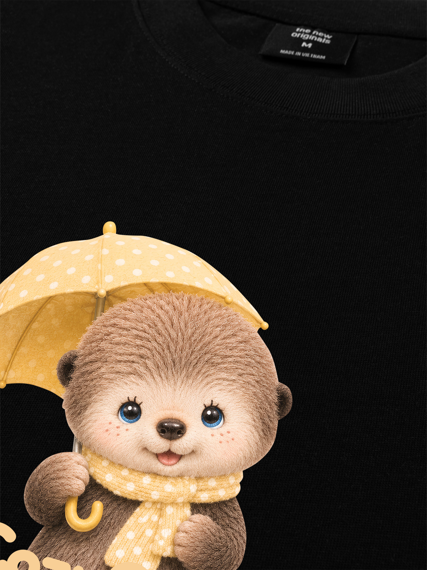 Áo Thun Relaxed Fit Cozy Otter