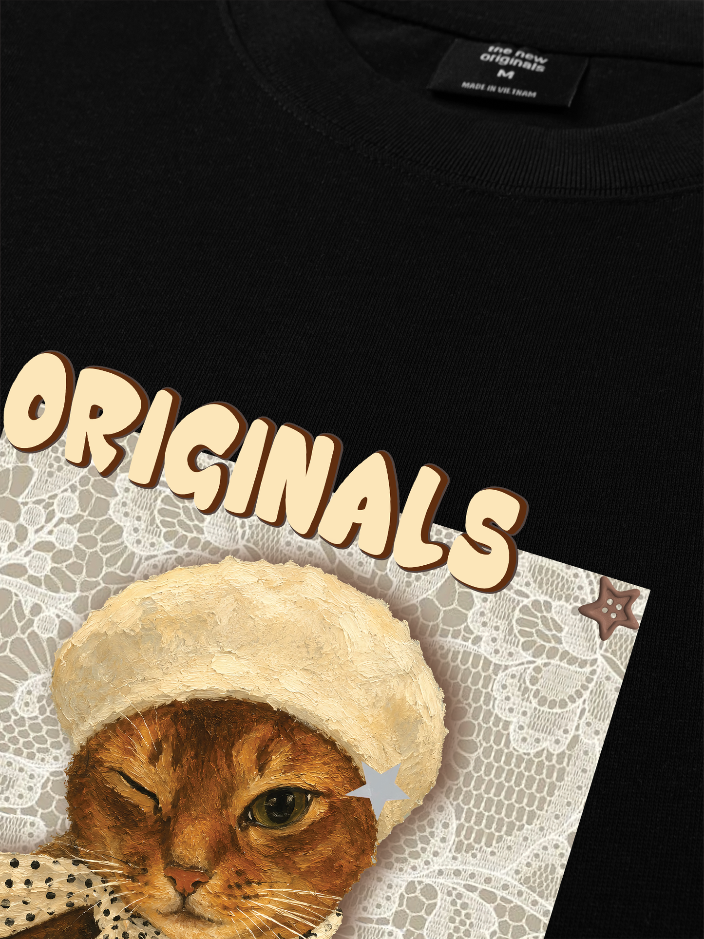 Áo Thun Relaxed Fit Originals Angle Meow