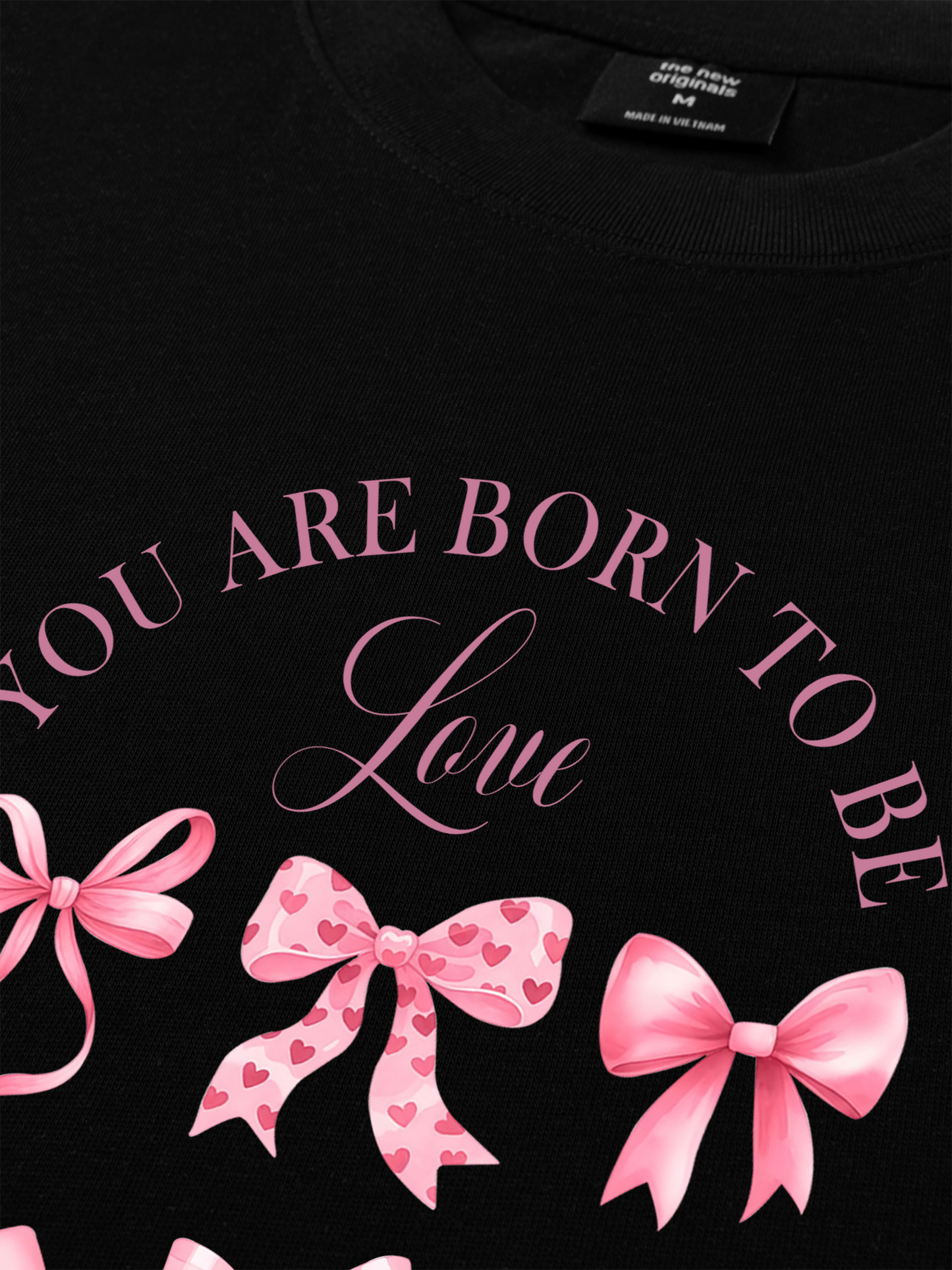 Áo Thun Relaxed Fit Daily Cuties You Are Born To Be Loved