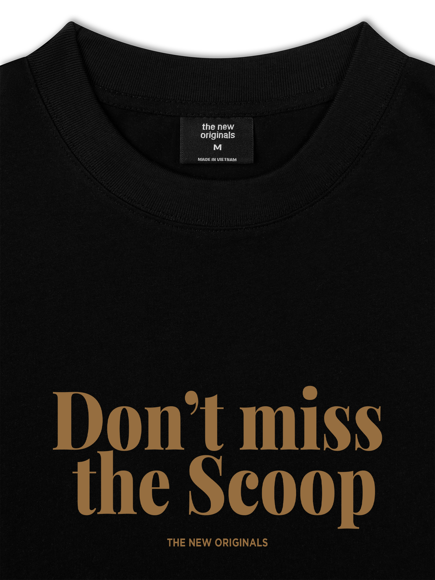 Áo Thun Relaxed Fit Don't Miss The Scoop