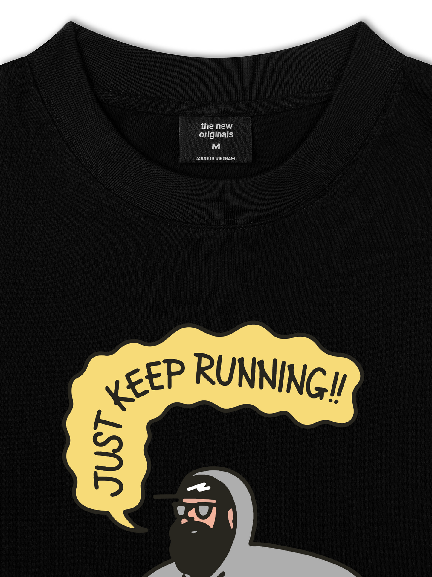 Áo Thun Relaxed Fit Just Keep Running