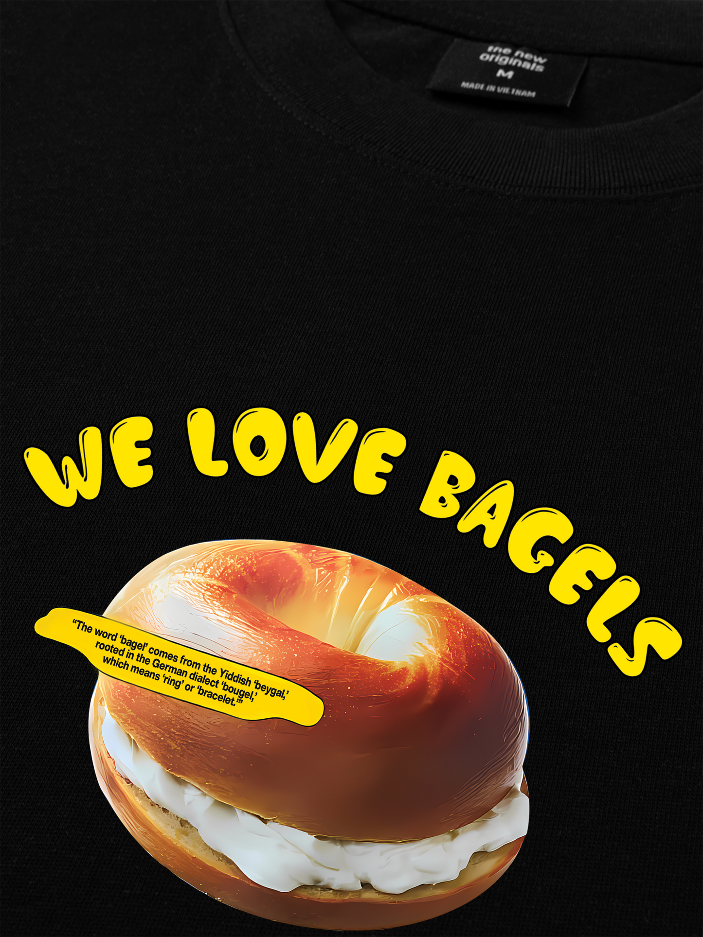 Áo Thun Relaxed Fit Sweet Pastry We Love Baggles