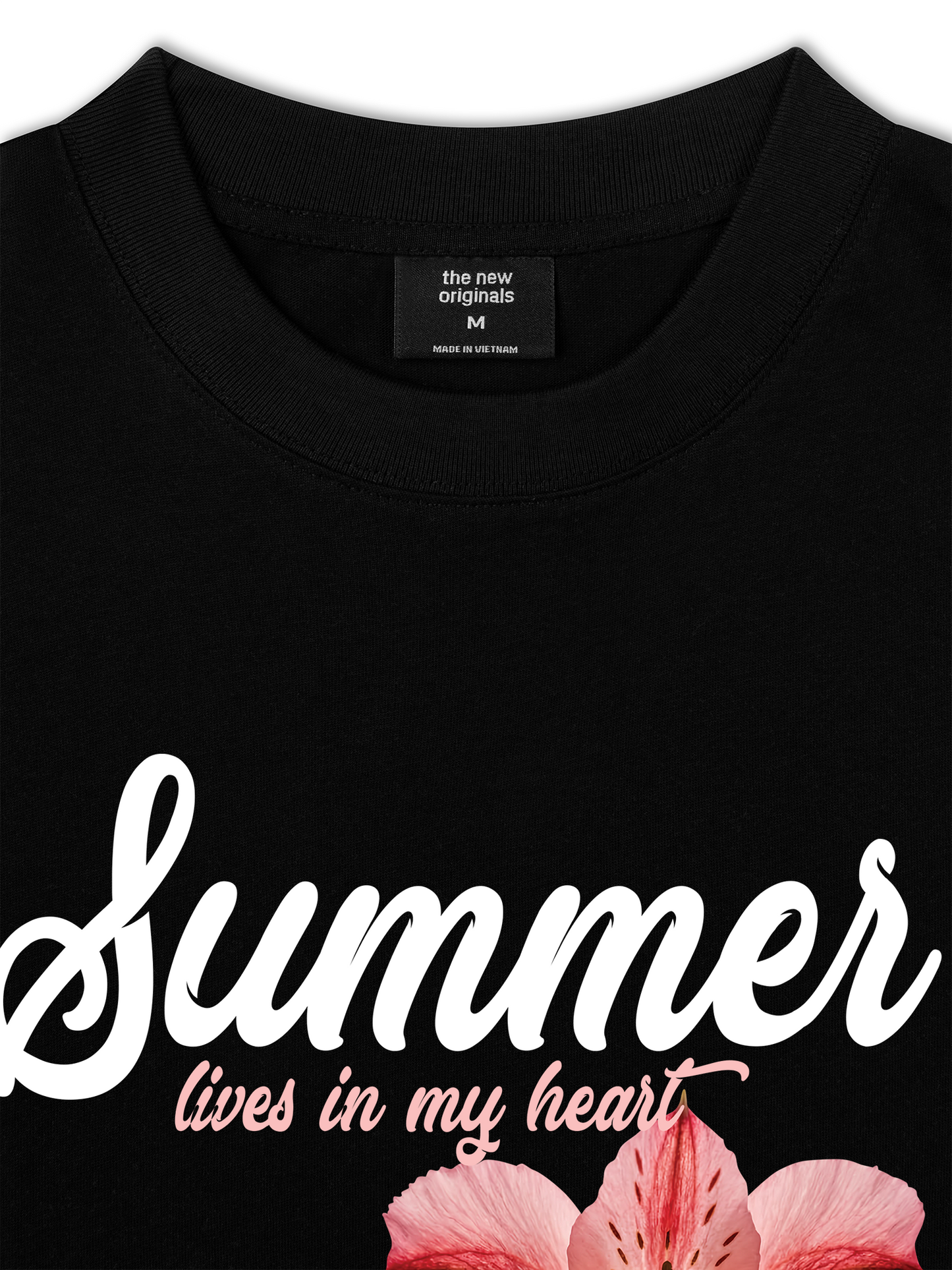 Áo Thun Relaxed Fit Summer Lives In My Heart