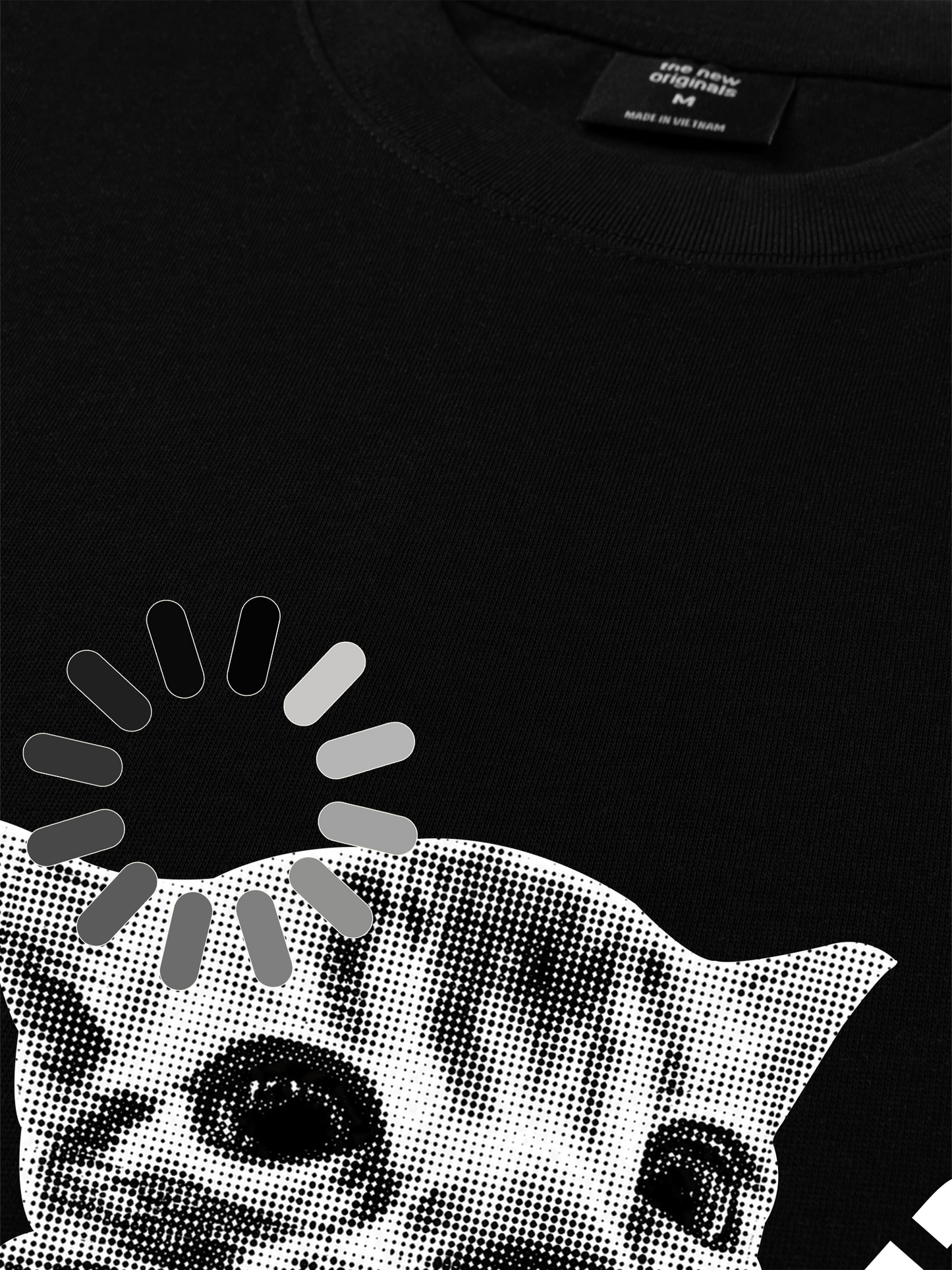 Áo Thun Relaxed Fit Loading Cat