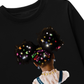 Áo Thun Dài Tay Colorful Diamond Hairpin Afro Girl