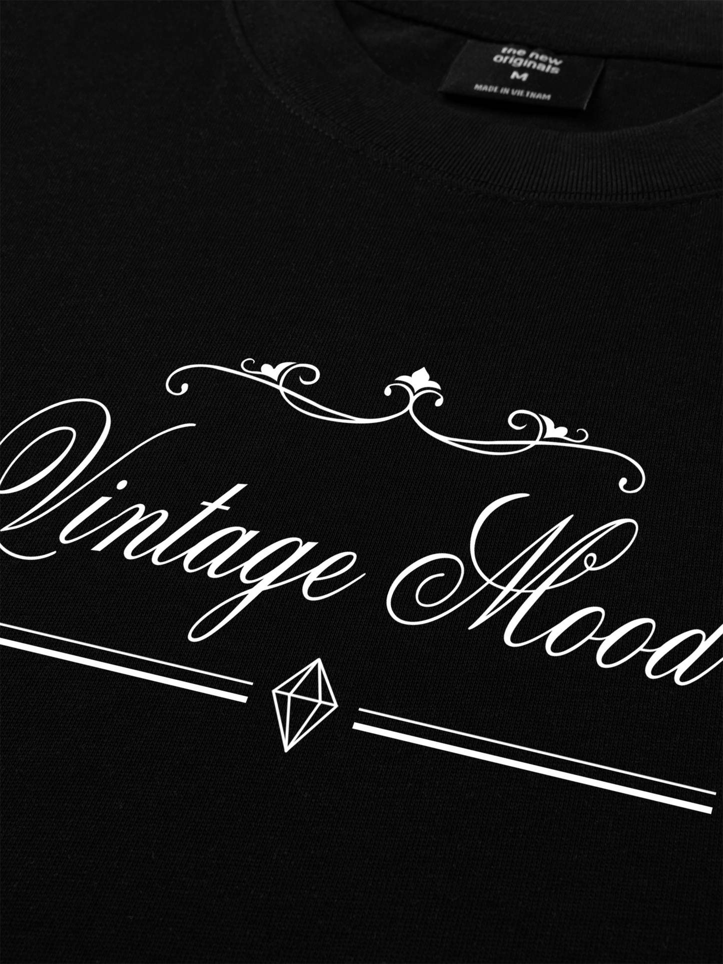 Áo Thun Relaxed Fit Old Money Vitage Mood
