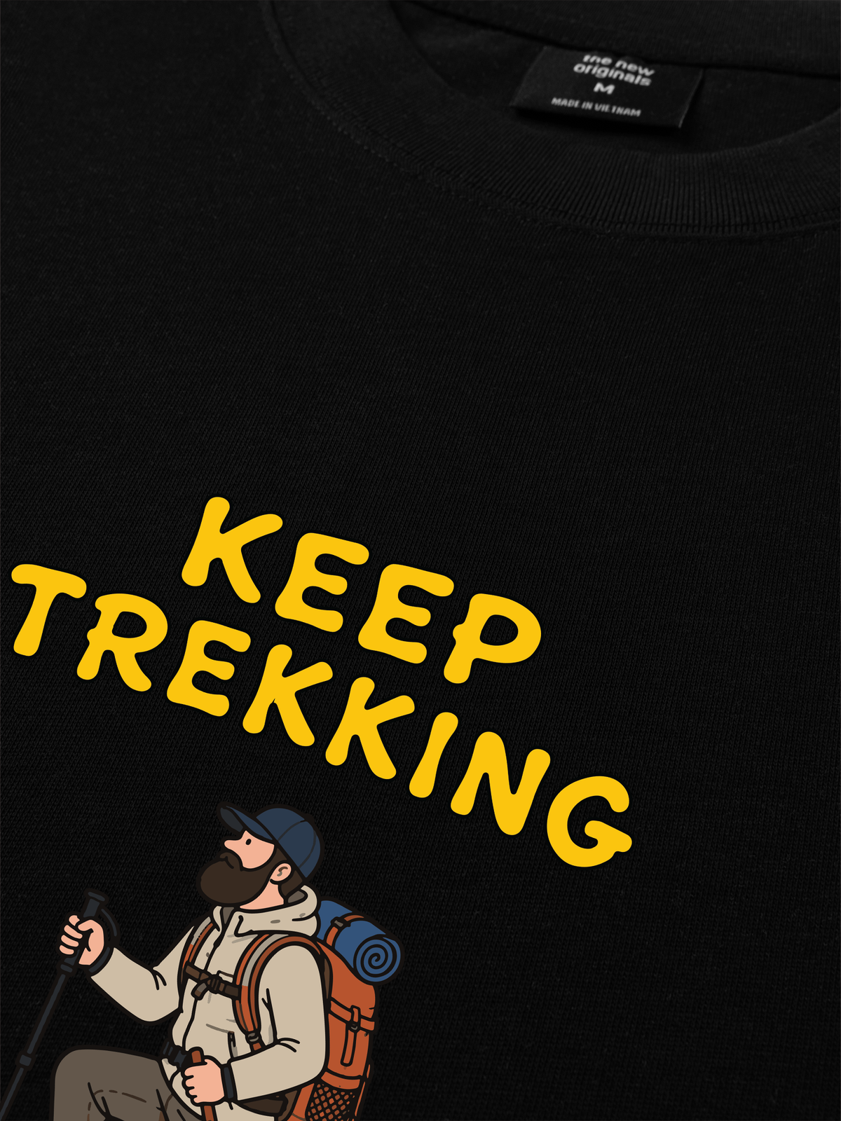 Áo Thun Relaxed Fit Keep Trekking