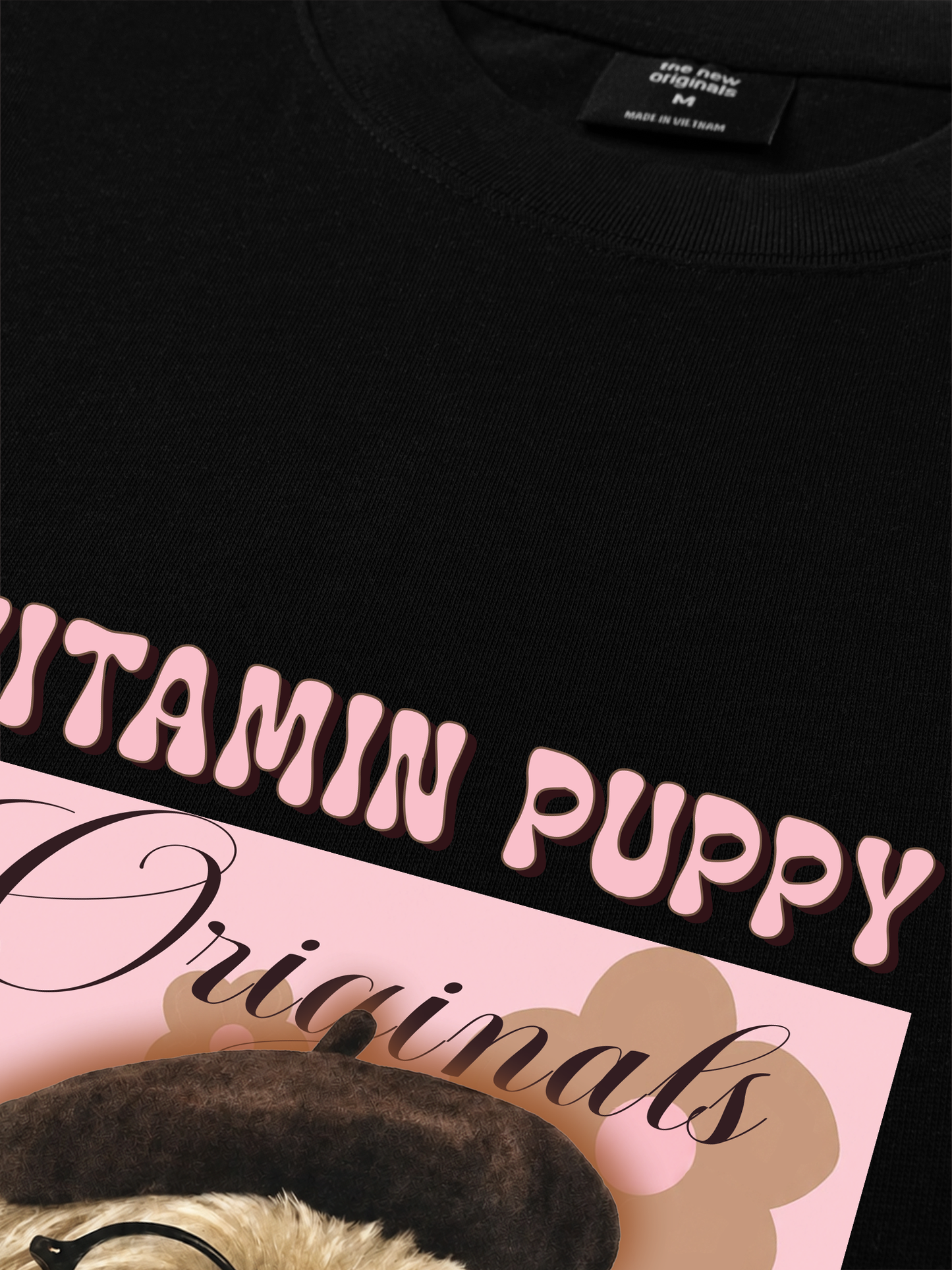 Áo Thun Relaxed Fit Vitamin Puppy
