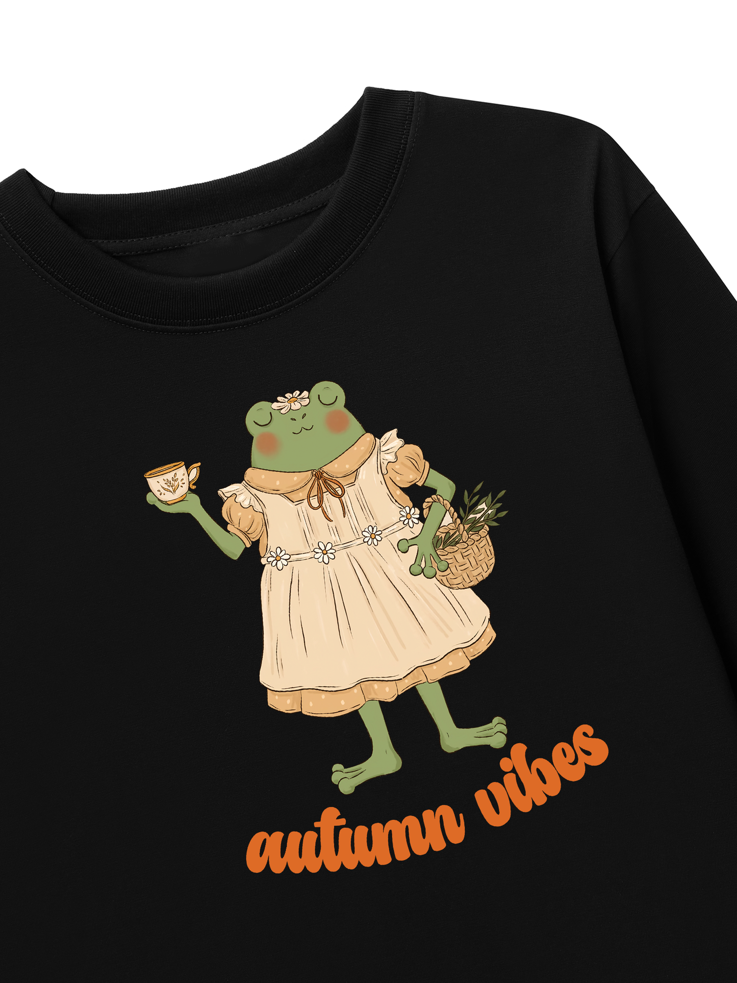 Áo Thun Dài Tay Autumn Frog
