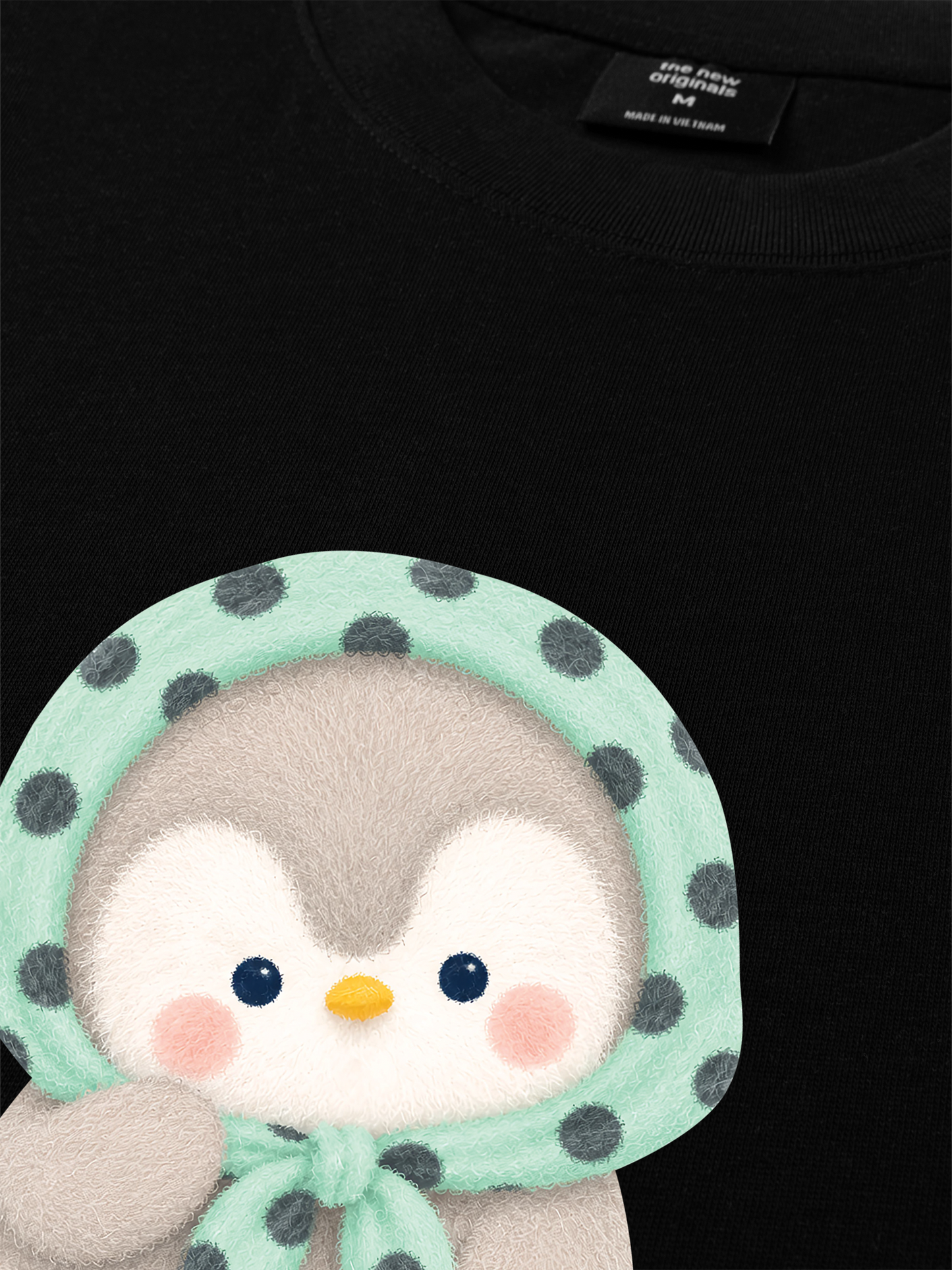 Áo Thun Relaxed Fit Penguin Babe
