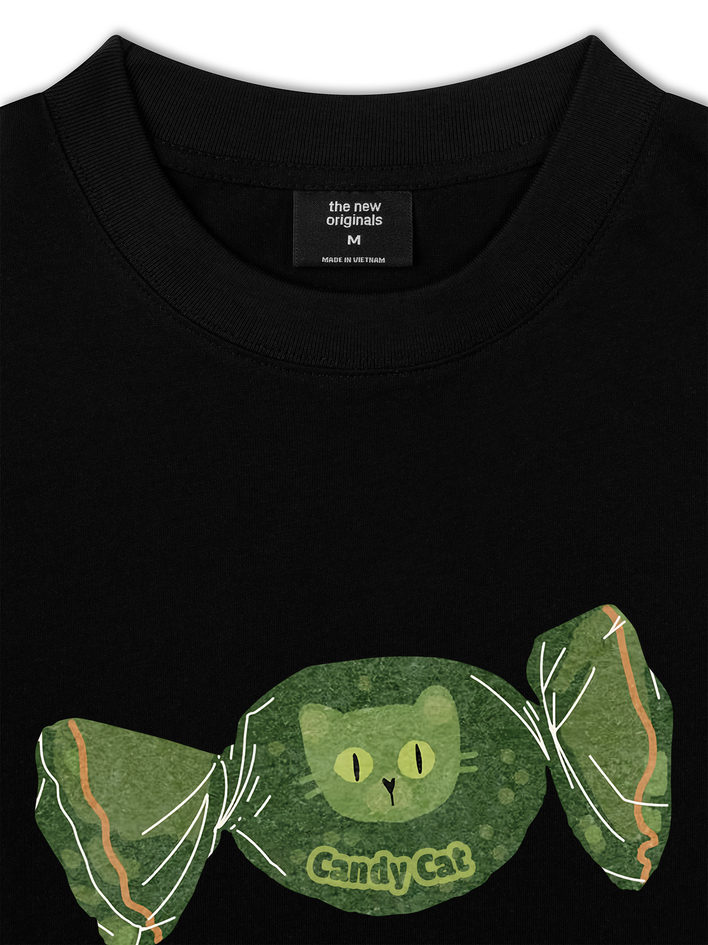 Áo Thun Relaxed Fit Candy Cat