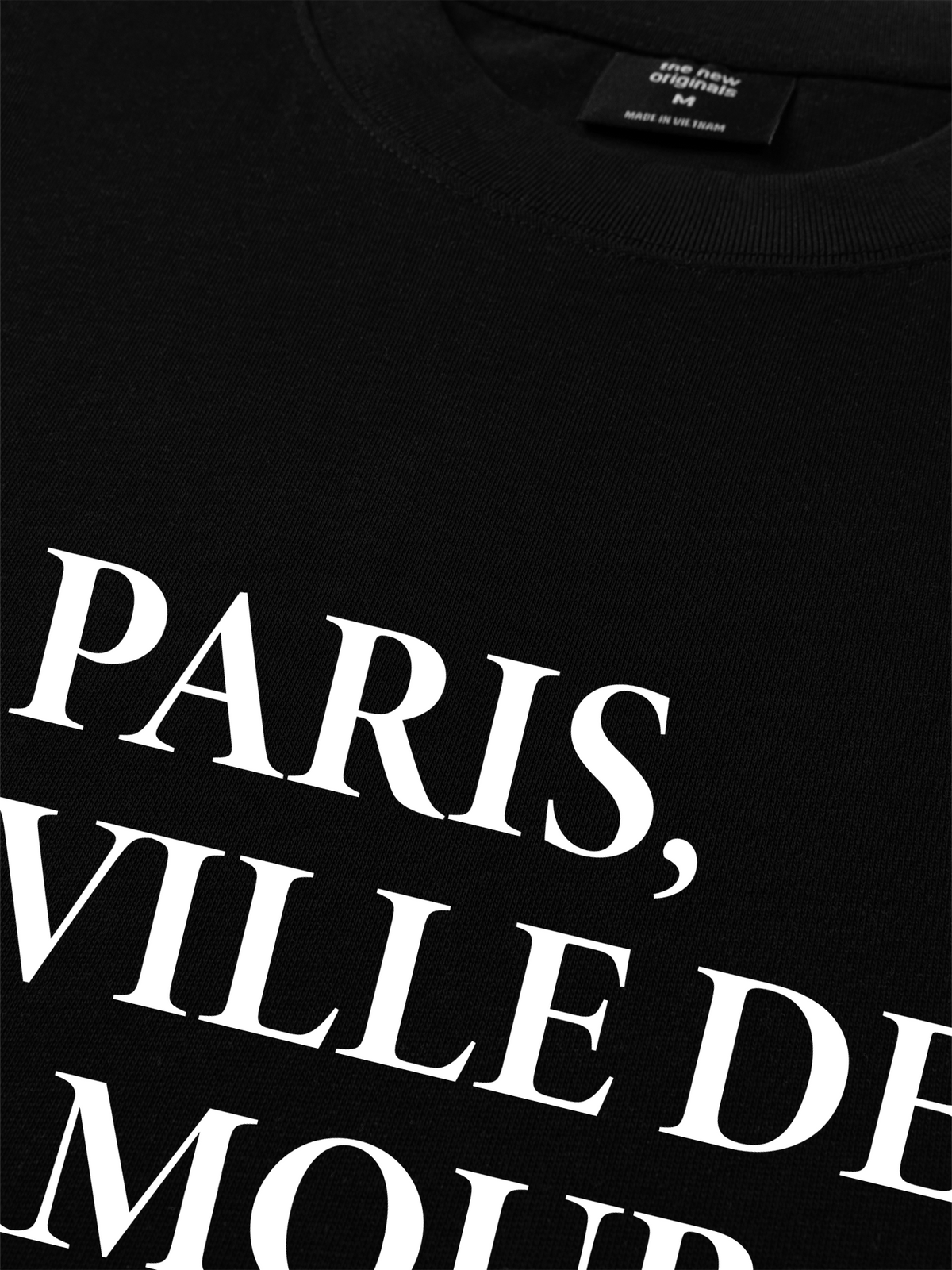 Áo Thun Relaxed Fit Paris La Ville De L'Amour