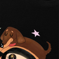 Áo Thun Relaxed Fit  Cute Girl With Dachshund