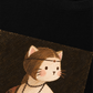 Áo Thun Relaxed Fit Lady Cat with an Ermine