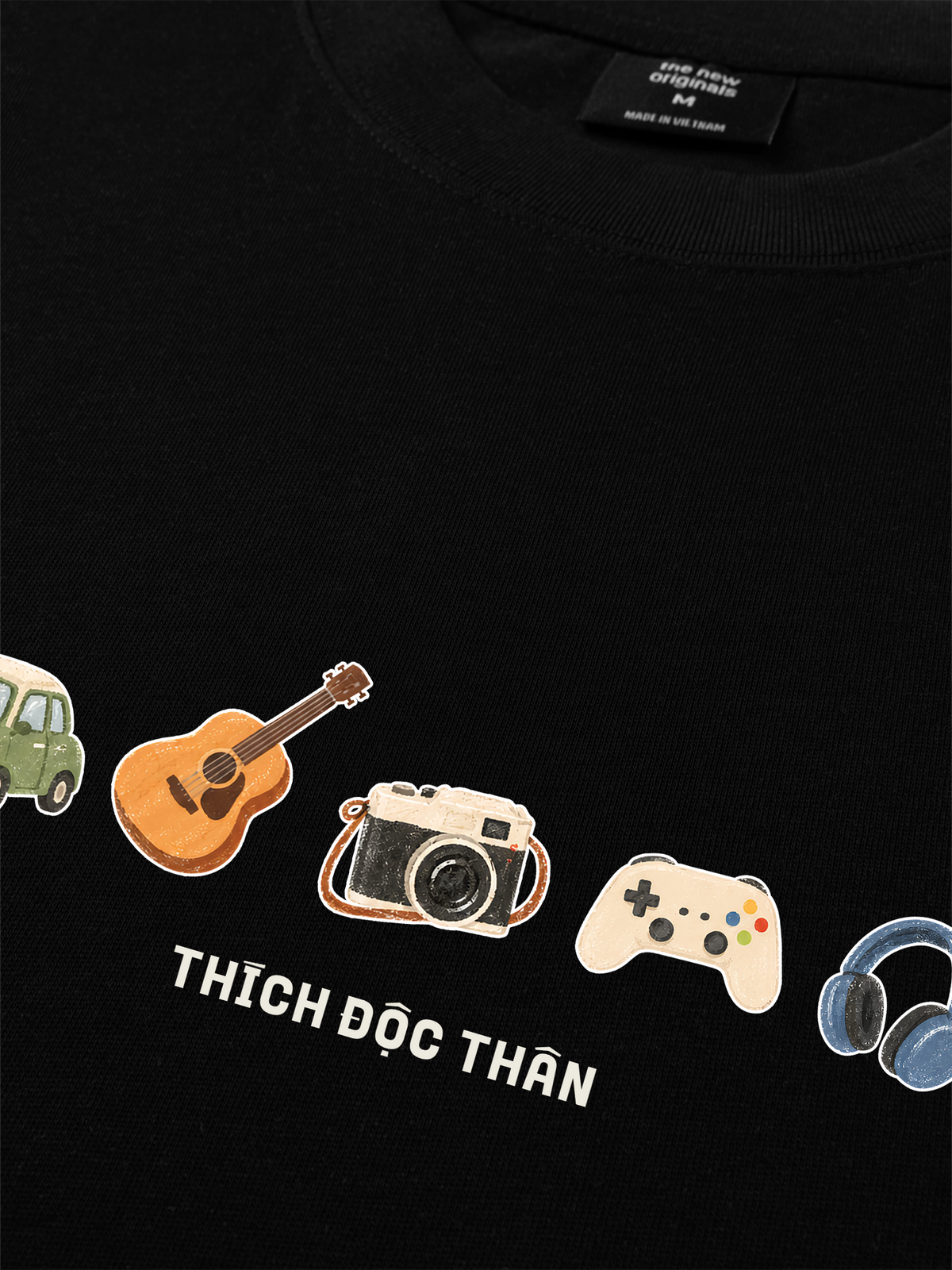 Áo Thun Relaxed Fit Thích Độc Thân 2