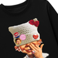 Áo Thun Dài Tay Badge DIY! Bad Boy_s Woolen Hat