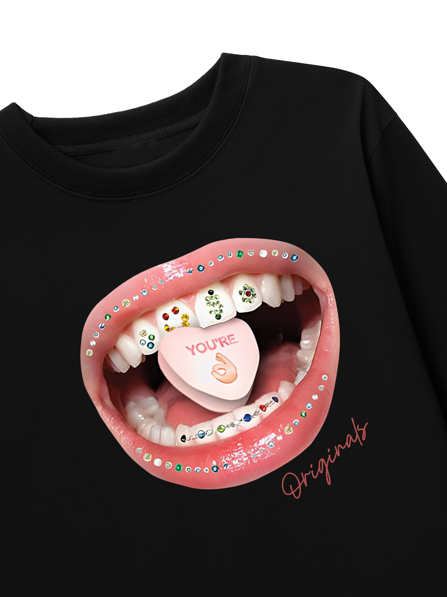 Áo Thun Dài Tay Diamond Grills Pills