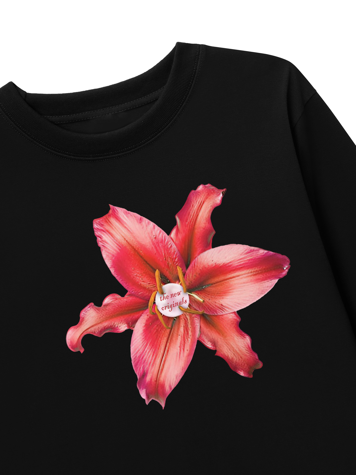Áo Thun Dài Tay Pearl Lily Flower